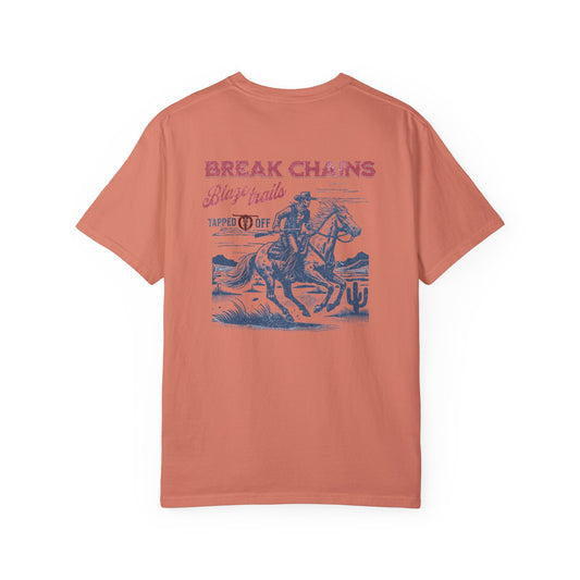 'Break Chains, Blaze Trails' Western Graphic Tee