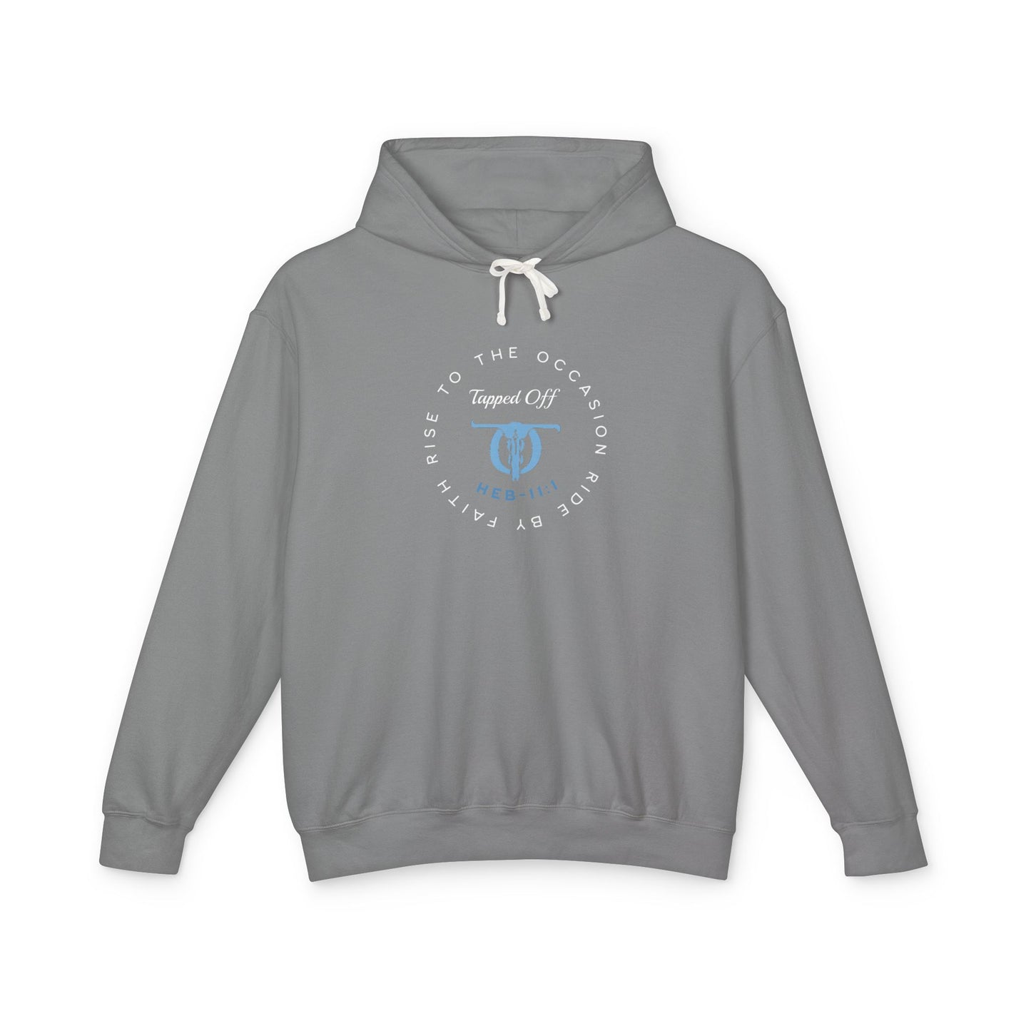'Rise To The Occasion' Lightweight Hooded Sweatshirt  - Faith-Based Apparel