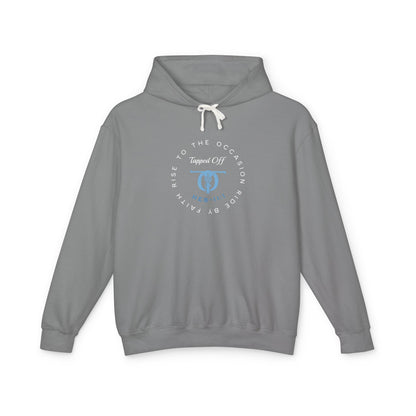 'Rise To The Occasion' Lightweight Hooded Sweatshirt  - Faith-Based Apparel