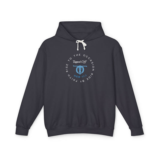 'Rise To The Occasion' Lightweight Hooded Sweatshirt  - Faith-Based Apparel